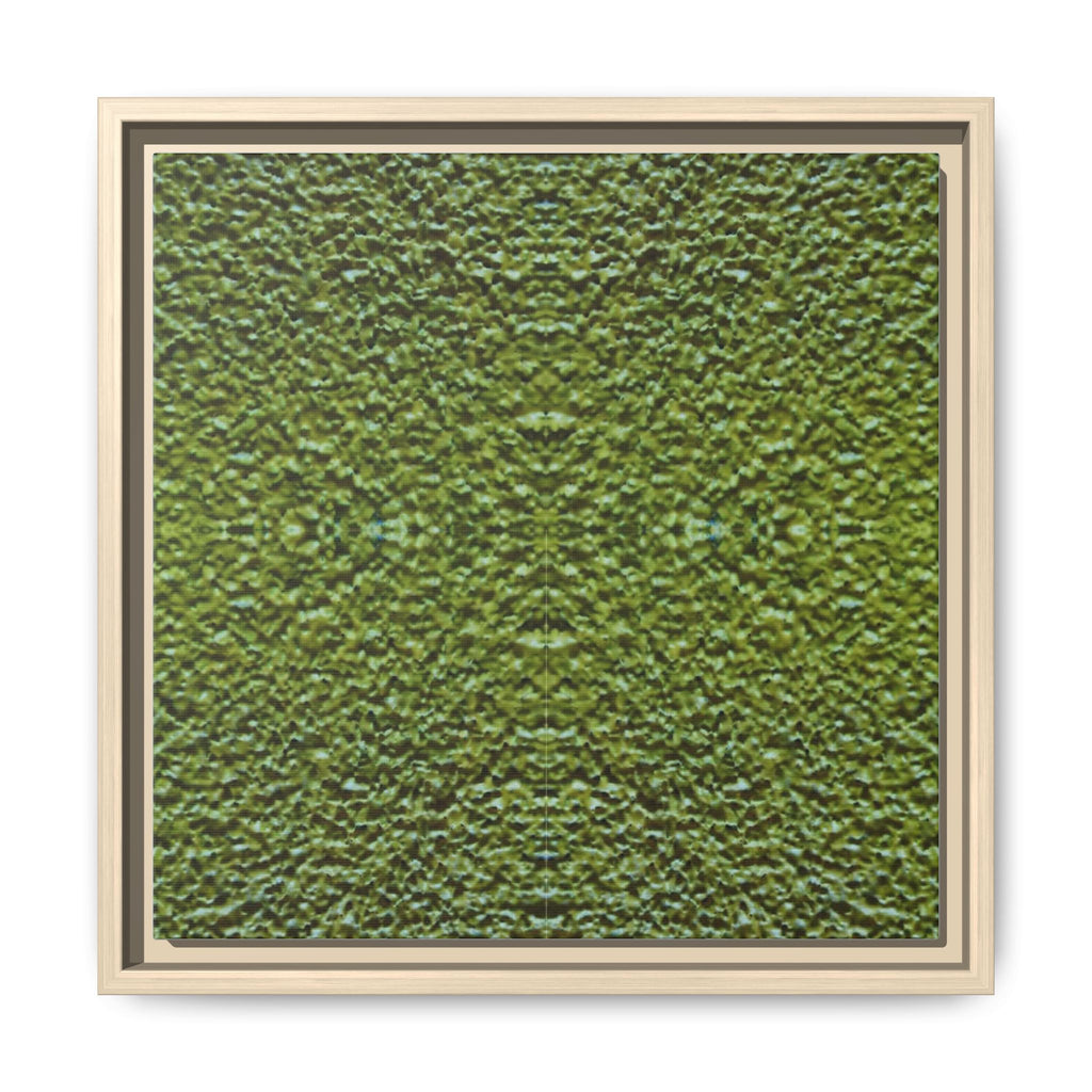 MOSS 3 Framed Moss Texture Canvas Art — Green Abstract Wall Decor