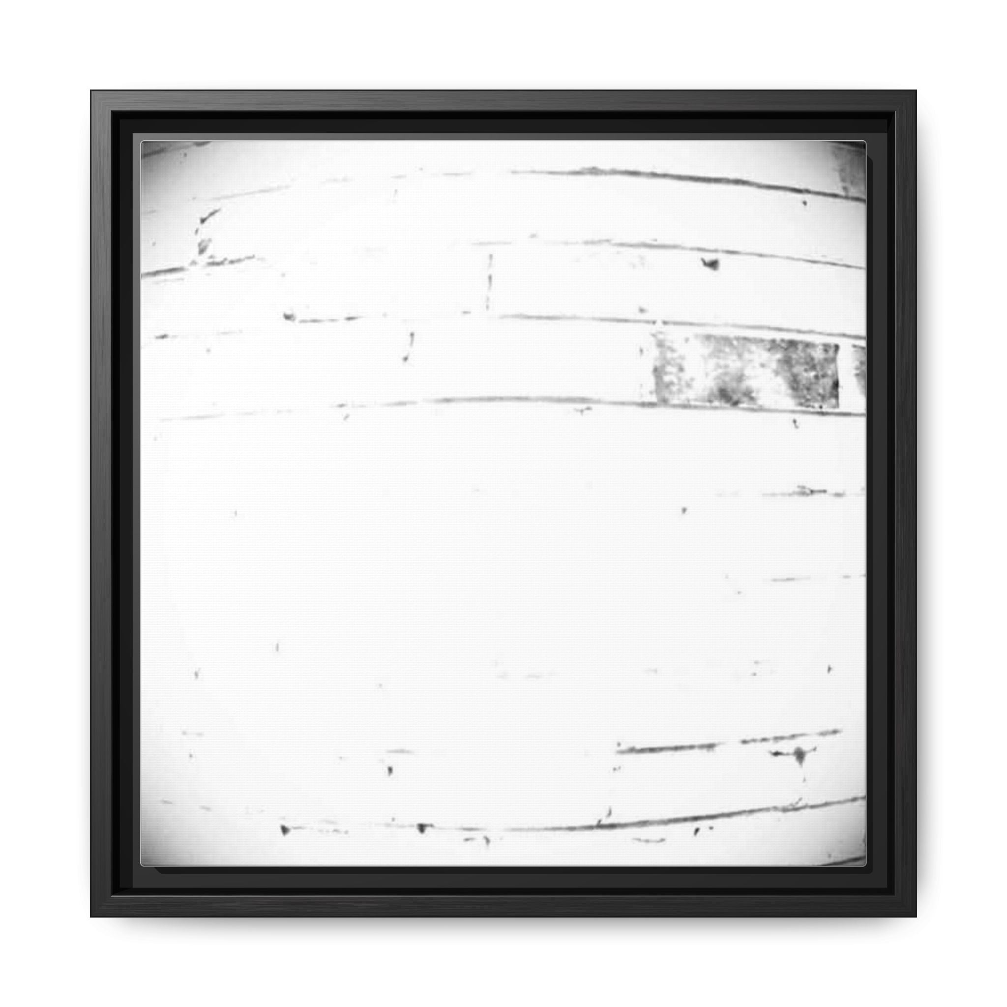 Framed Matte Canvas Wall Art — Minimal Grunge Texture