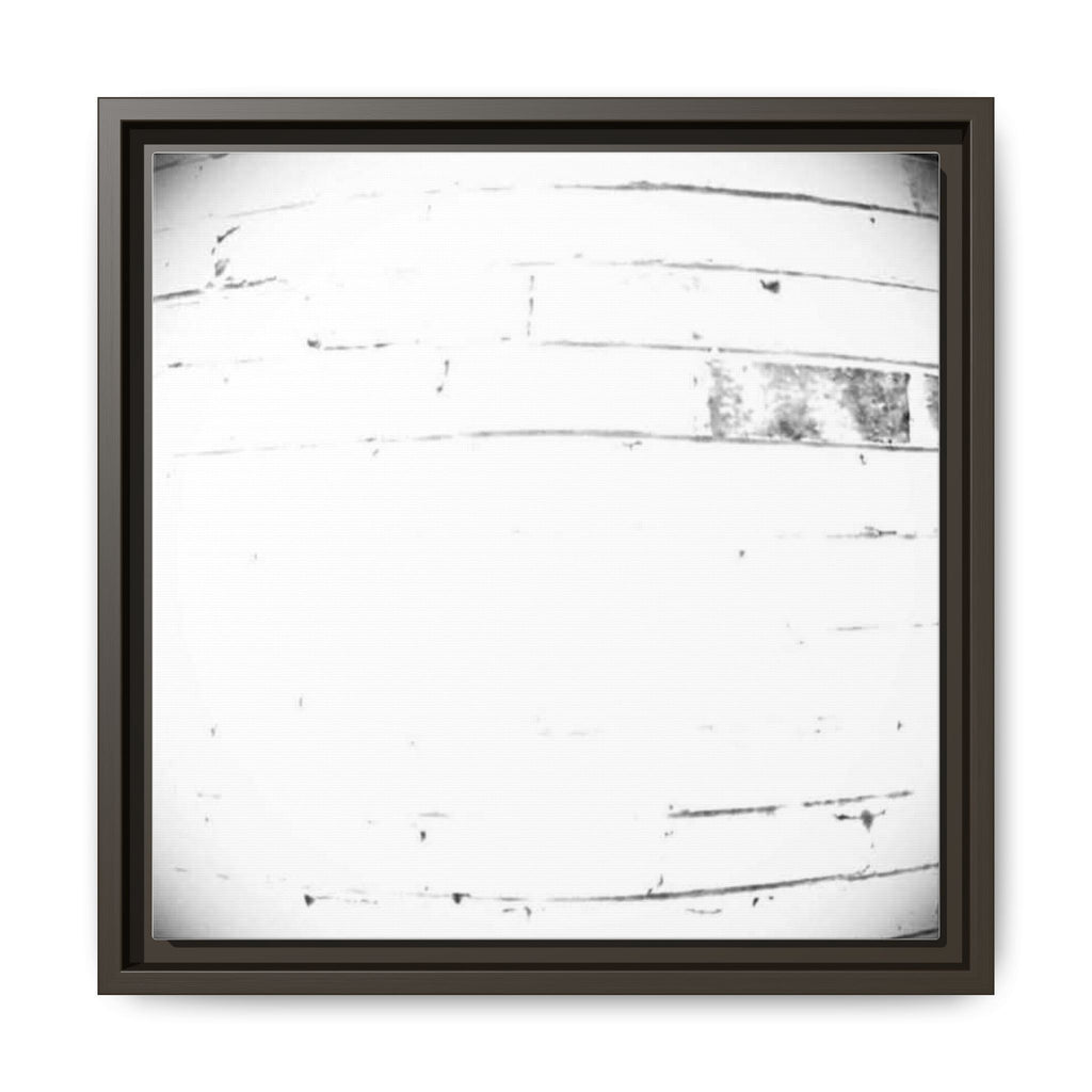 PSYCHEDELIC TALL GRASS 2 Framed Matte Canvas Wall Art — Minimal Grunge Texture