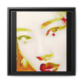 GOGO Framed Matte Canvas Art – Multi‑Color Pop Portrait