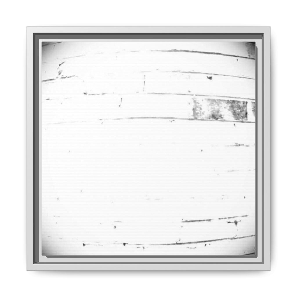 PSYCHEDELIC TALL GRASS 2 Framed Matte Canvas Wall Art — Minimal Grunge Texture