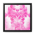 MUSA Pink Mirror Pop Art Framed Canvas