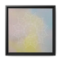 PASTEL MANDALA 9 Framed Pastel Mandala Wall Art — Matte Canvas Print
