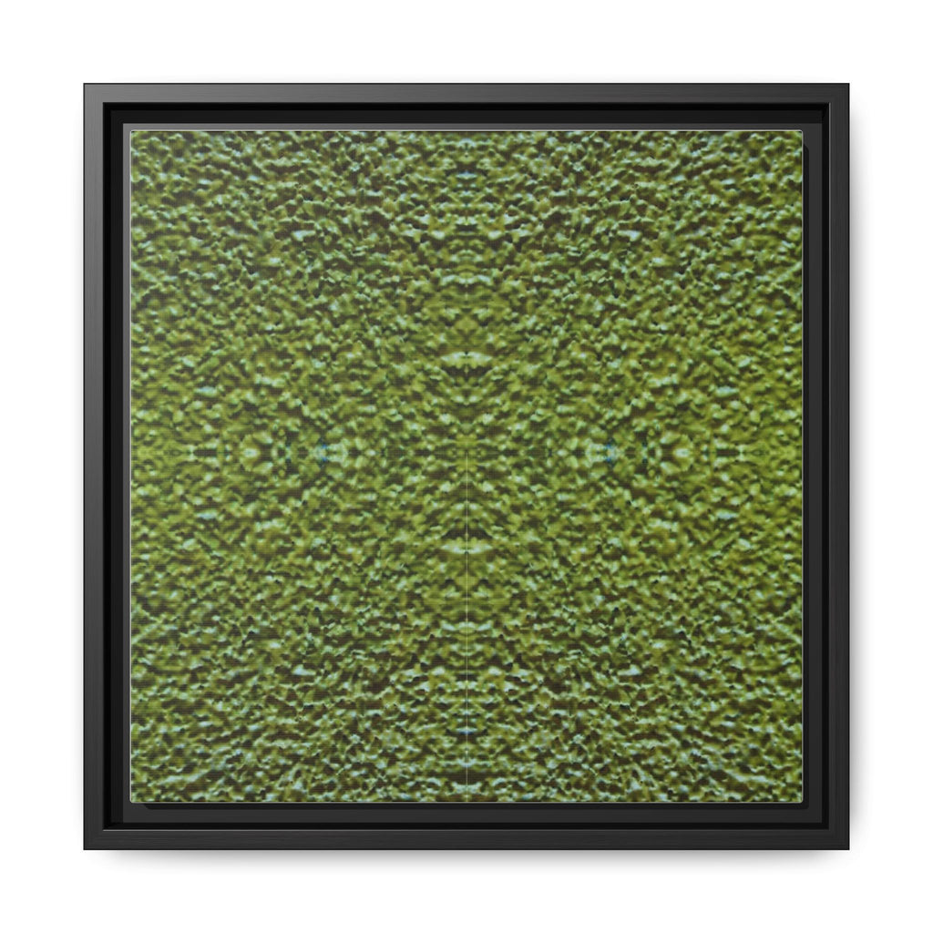 MOSS 3 Framed Moss Texture Canvas Art — Green Abstract Wall Decor