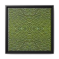 MOSS 3 Framed Moss Texture Canvas Art — Green Abstract Wall Decor