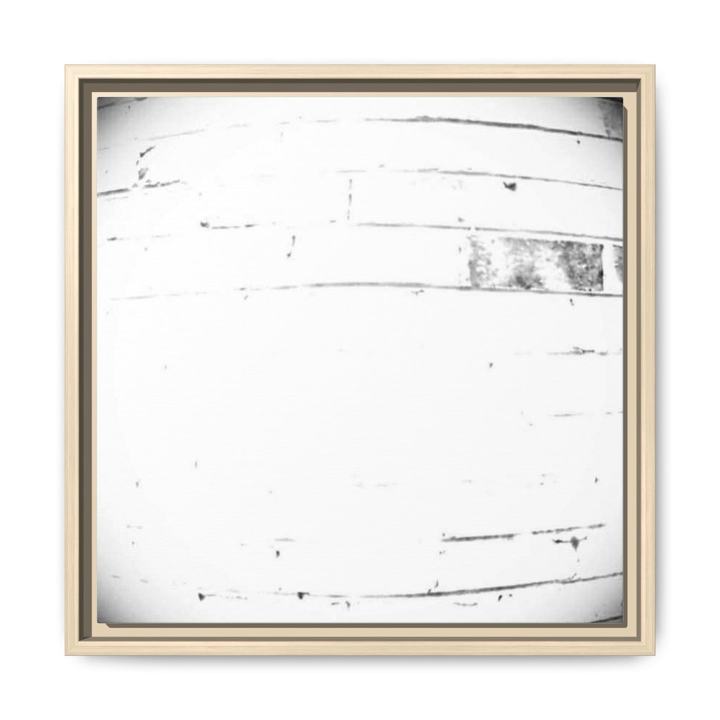PSYCHEDELIC TALL GRASS 2 Framed Matte Canvas Wall Art — Minimal Grunge Texture