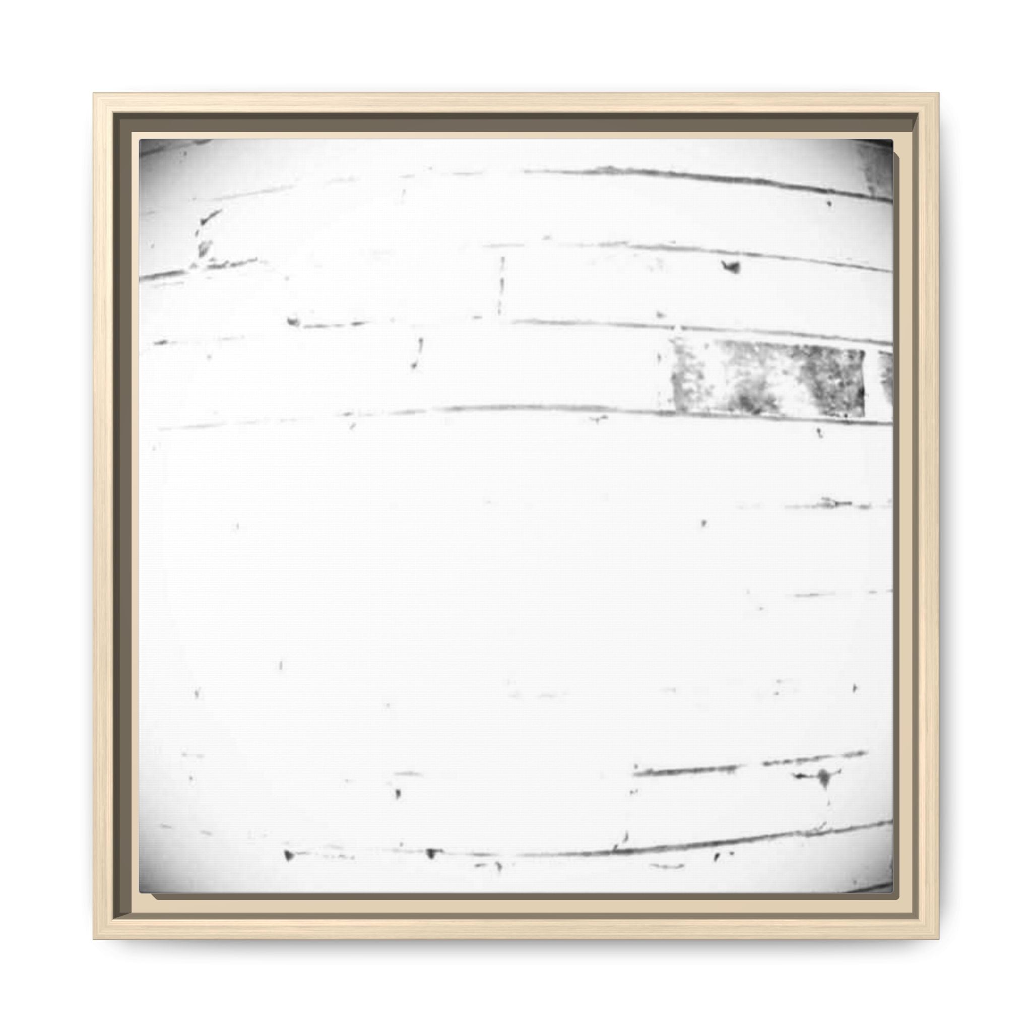 Framed Matte Canvas Wall Art — Minimal Grunge Texture