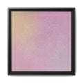 PASTEL MANDALA 8 Framed Matte Canvas Wall Art — Pastel Mandala Print